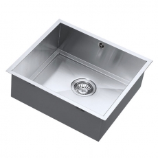 The 1810 Company Axixuno 450U 1.0 Bowl Quartz Undermount Kitchen Sink - Stainless Steel