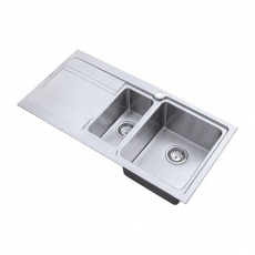 The 1810 Company Bordouno 150i 1.5 Bowl Kitchen Sink - Right Handed