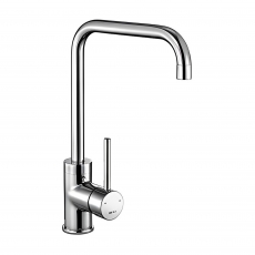 The 1810 Company Cascata Square Spout Kitchen Sink Mixer Tap - Chrome
