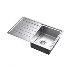 The 1810 Company Forzauno 800i 1.0 Bowl Kitchen Sink - Right Handed