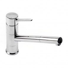 The 1810 Company Pluie Angled Spout Kitchen Sink Mixer Tap - Chrome