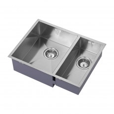 The 1810 Company Zenduo 340/180U 1.5 Bowl Undermount Kitchen Sink - Left Handed