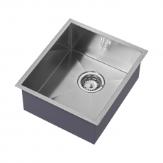 The 1810 Company Zenuno 340U 1.0 Bowl Undermount Kitchen Sink - Stainless Steel