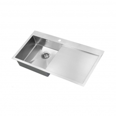 The 1810 Company Zenuno15 5 I-F 1.0 Bowl Kitchen Sink - Left Handed