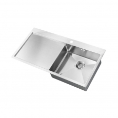 The 1810 Company Zenuno15 5 I-F 1.0 Bowl Kitchen Sink - Right Handed