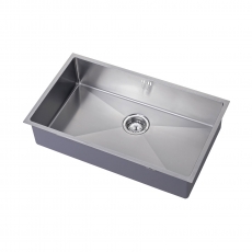 The 1810 Company Zenuno15 700U 1.0 Bowl Stainless Steel Undermount Kitchen Sink 440mm x 740mm