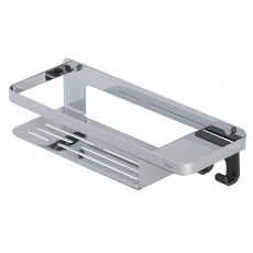 Tiger Caddy Shower Basket with Towel Hook 320mm - Chrome