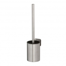 Tiger Colar Toilet Brush and Holder - Brushed Stainless Steel
