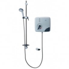 Triton Safeguard Pumped Care Electric Shower 9.5 kW - White/Chrome