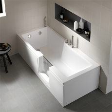 Trojan Evolve Rectangular Single Ended Easy Access Bath and Bath Panels 1700mm x 750mm - Right Handed