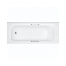 Trojan Granada II Anti-Slip Rectangular Acrylic Bath with Twin Grips