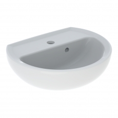 Twyford Alcona Handrinse Wall Hung Basin 450mm Wide - 1 Tap Hole