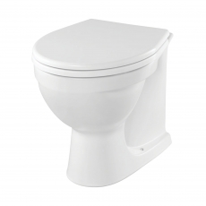 Twyford Alcona Back to Wall Toilet - Soft Close Seat