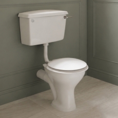 Twyford Classic Low Level Toilet with Lever Cistern (exc Seat)