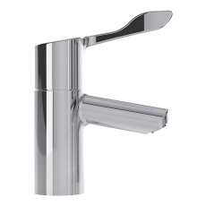 Twyford Sola Thermostatic Basin Mixer Tap with Extended Lever - Chrome
