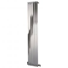 Ultraheat Linear Single Designer Vertical Radiator 2000mm H x 374mm W Chrome