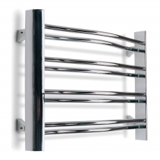Ultraheat Petit Curved Heated Towel Rail 420mm H x 600mm W - Chrome
