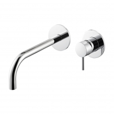Vema Maira Basin Mixer Tap Wall Mounted - Chrome