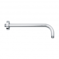 Vema Round Wall Mounted Shower Arm 300mm Length - Chrome