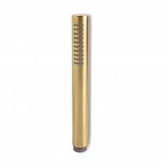 Vema Tiber Round Shower Handset - Brushed Brass