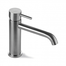 Vema Tiber Basin Mixer Tap Single Handle - Stainless Steel