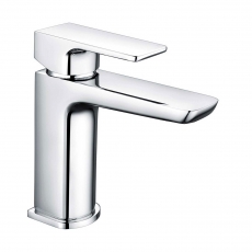 Verona Alto Basin Mixer Tap with Sprung Waste - Polished Chrome