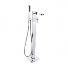 Verona Alto Freestanding Bath Shower Mixer Tap - Polished Chrome