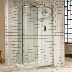 Verona Aquaglass+ Sphere Quadrant Shower Enclosure - 8mm Glass