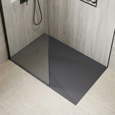 Verona Ardesia Slate Effect 24mm Rectangular Shower Tray (inc Waste)