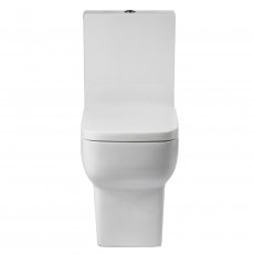 Verona Bella Close Coupled Toilet with Push Button Cistern - Soft Close Seat