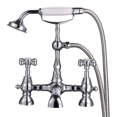 Verona Castello Chrome Bath Shower Mixer Tap (inc Kit)