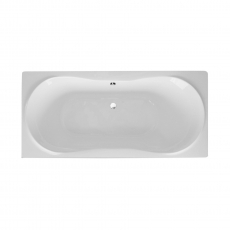Verona Comet Rectangular Double Ended Bath 1800mm x 800mm - 0 Tap Hole