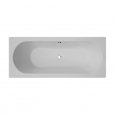 Verona Duo Rectangular Double Ended Bath 1800mm x 800mm Acrylic - 0 Tap Hole