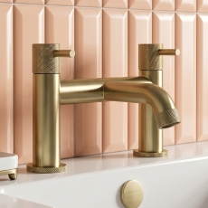Verona Fontessa Brushed Brass Bath Filler Tap