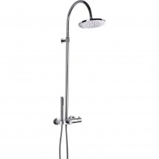 Verona Fusion Thermostatic Bar Complete Mixer Shower - Chrome