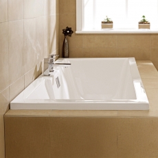 Verona Legend Single Ended Rectangular Acrylic Bath