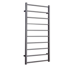 Verona Leonardo Textured Graphite Designer Towel Rail