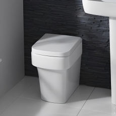 Verona Medici Back to Wall Toilet - Soft Close Seat