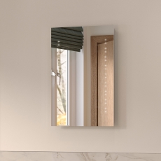 Verona Reflection Beveled Bathroom Mirror 700mm H x 500mm W LED Illuminated