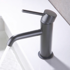 Verona Rivenza Gunmetal Basin Mixer Tap (inc Waste)