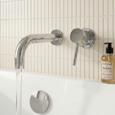 Verona Rivenza Chrome Wall Mounted Bath Filler Tap