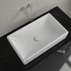 Villeroy & Boch Antheus Sit-On Countertop Basin 645mm Wide - 0 Tap Hole