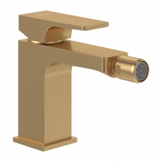 Villeroy & Boch Architectura Square Bidet Mixer Tap - Brushed Gold