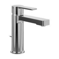 Villeroy & Boch Architectura Basin Mixer Tap with Draw Bar Outlet Fitting - Chrome