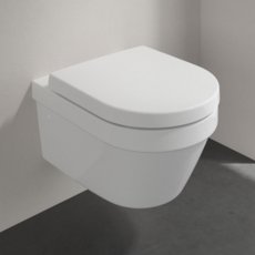 Villeroy & Boch Architectura Hidden Fixings Rimless Wall Hung Toilet Combi-Pack (inc Soft Close Seat)