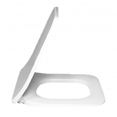 Villeroy & Boch Architectura Square Quick Release Slim Soft Close Toilet Seat and Cover - White Alpin
