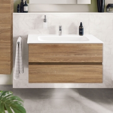 Villeroy & Boch Arto 800mm 2-Drawer Wall Hung Vanity Unit