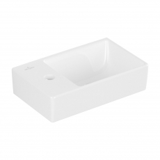 Villeroy & Boch Avento Wall Hung Basin 360mm Wide - 1 Left Hand Tap Hole