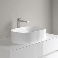 Villeroy & Boch Collaro Oval Sit-On Countertop Basin 560mm Wide - 0 Tap Hole