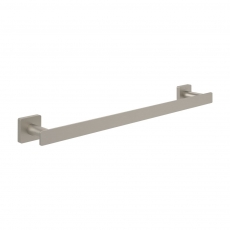 Villeroy & Boch Elements Striking Straight Towel Bar 495mm Wide - Brushed Nickel Matt